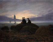 卡斯帕尔 大卫 弗里德里希 : Moonrise By The Sea